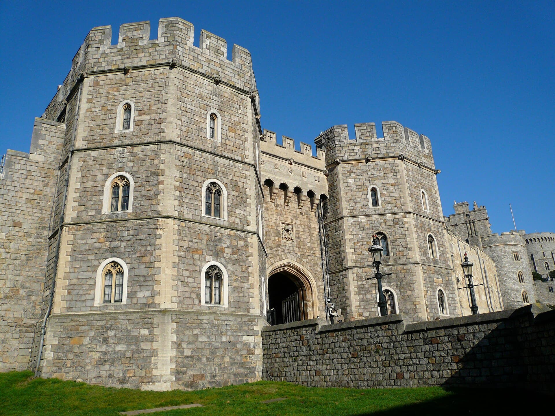 The Henry VIII Gateway at Windsor Castle